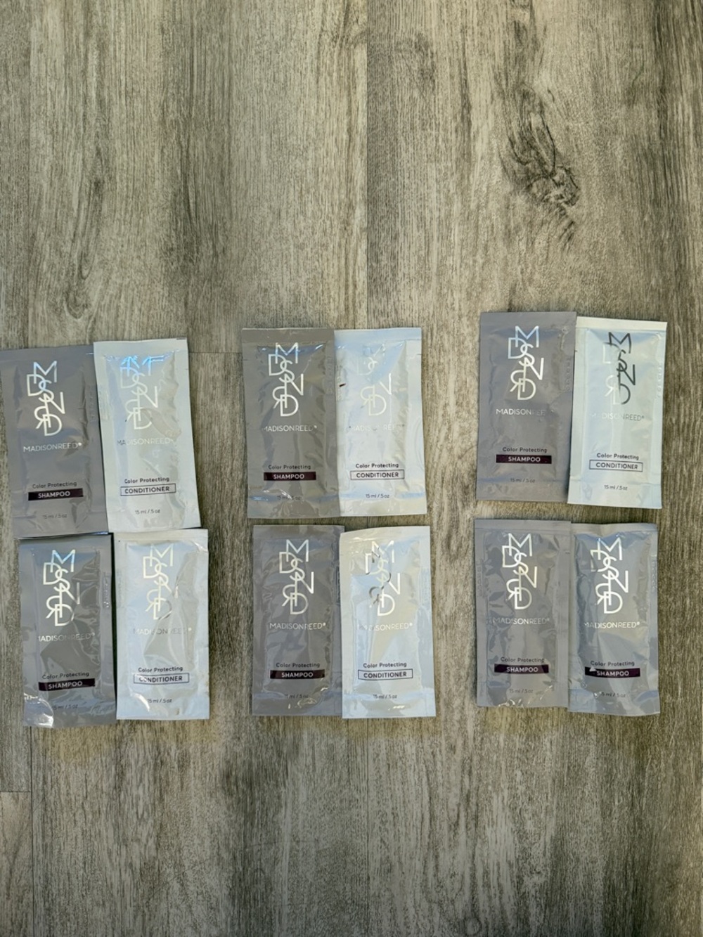 Madison Color Protecting Shampoo & Conditioner Packets - Silver and Gray